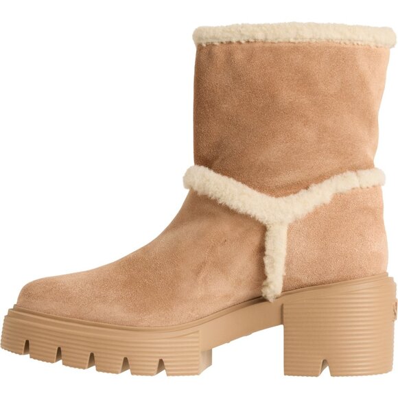NEW Stuart Weitzman Made in Spain Lennox Booties - Suede For Women 1125 15s8 - Picture 4 of 6